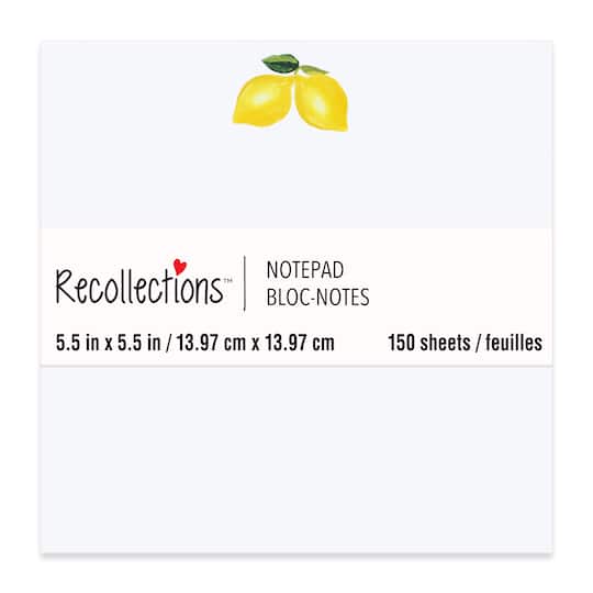 5.5" x 5.5" Paper Notepad by Recollections